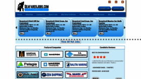 What Seafarerjobs.com website looked like in 2021 (2 years ago)