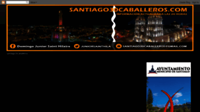 What Santiago30caballeros.com website looked like in 2021 (2 years ago)