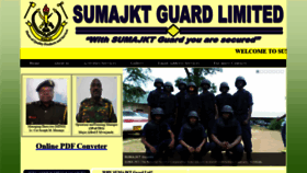 What Sumajktguard.co.tz website looked like in 2021 (2 years ago)