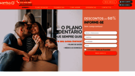 What Sorrisomais.pt website looked like in 2021 (2 years ago)