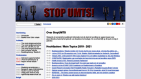 What Stopumts.nl website looked like in 2021 (2 years ago)