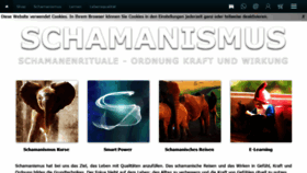 What Schamanenstube.com website looked like in 2021 (2 years ago)