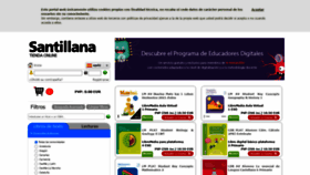 What Santillanatiendaonline.es website looked like in 2021 (2 years ago)
