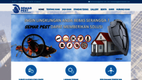 What Semarpest.com website looked like in 2021 (2 years ago)