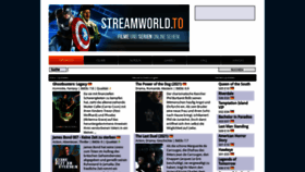 What Streamworld.ws website looked like in 2021 (2 years ago)