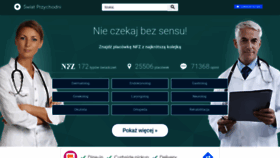 What Swiatprzychodni.pl website looked like in 2021 (2 years ago)
