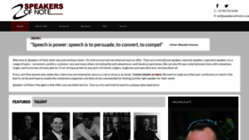 What Speakersofnote.co.za website looked like in 2021 (2 years ago)