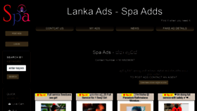 What Spaadds.com website looked like in 2021 (2 years ago)