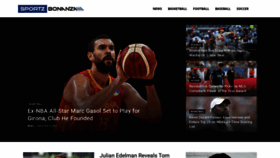 What Sportzbonanza.com website looked like in 2021 (2 years ago)