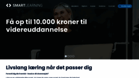 What Smartlearning.dk website looked like in 2021 (2 years ago)