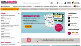 What Snelwenskaart.nl website looked like in 2021 (2 years ago)