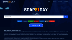 What Soap2day.cool website looked like in 2021 (3 years ago)