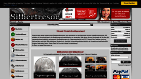 What Silbertresor.de website looked like in 2021 (2 years ago)
