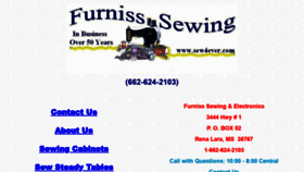 What Sew4ever.com website looked like in 2021 (2 years ago)