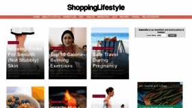 What Shoppinglifestyle.com website looked like in 2021 (2 years ago)