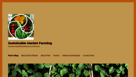 What Sustainablemarketfarming.com website looked like in 2021 (2 years ago)