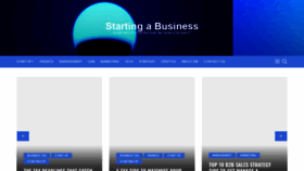 What Startinbusiness.co.uk website looked like in 2021 (2 years ago)