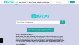 What Soap2dayfree.com website looked like in 2021 (2 years ago)