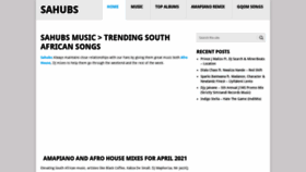 What Sahubs.com website looked like in 2021 (2 years ago)