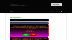 What Sattaking.digital website looked like in 2021 (2 years ago)