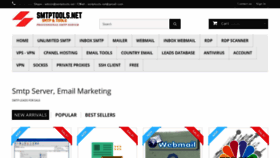 What Smtptools.net website looked like in 2021 (2 years ago)