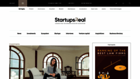 What Startupsreal.com website looked like in 2021 (2 years ago)