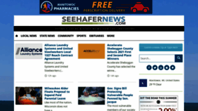 What Seehafernews.com website looked like in 2021 (2 years ago)