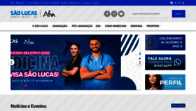 What Saolucas.edu.br website looked like in 2021 (2 years ago)