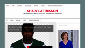 What Sharylattkisson.com website looked like in 2021 (2 years ago)