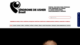 What Sindromedeusherbrasil.com.br website looked like in 2021 (2 years ago)
