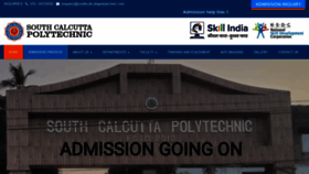 What Southcalcuttapolytechnic.com website looked like in 2021 (2 years ago)