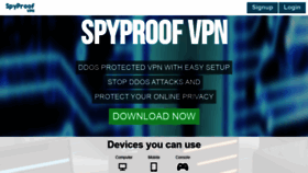 What Spyproof.net website looked like in 2021 (2 years ago)