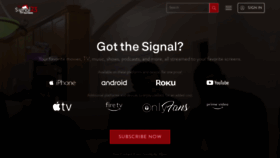 What Signal23tv.com website looked like in 2021 (2 years ago)