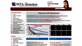 What Setabiomedicals.com website looked like in 2021 (3 years ago)