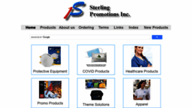 What Sterlingpromotions.ca website looked like in 2021 (2 years ago)