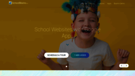 What Schoolblocks.com website looked like in 2021 (2 years ago)
