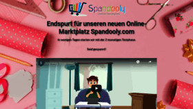 What Spandooly.de website looked like in 2021 (2 years ago)