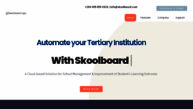 What Skool-board.com website looked like in 2021 (2 years ago)