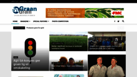 What Sagrainmag.co.za website looked like in 2021 (4 years ago)