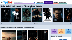 What Subtitrari.regielive.ro website looked like in 2021 (2 years ago)