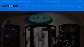 What Sempatja.si website looked like in 2021 (2 years ago)