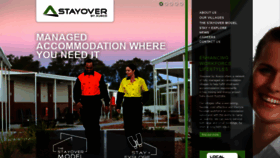 What Stayover.com.au website looked like in 2021 (2 years ago)