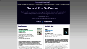 What Secondrundvd.com website looked like in 2021 (2 years ago)