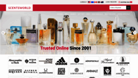 What Scentsworld.com website looked like in 2021 (2 years ago)