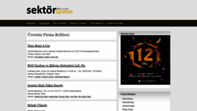 What Sektortanitim.com website looked like in 2021 (2 years ago)