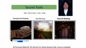 What Sacredtools.net website looked like in 2021 (2 years ago)