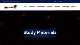 What Studybizz.com website looked like in 2021 (2 years ago)
