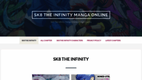 What Sk8theinfinity-manga.com website looked like in 2021 (2 years ago)