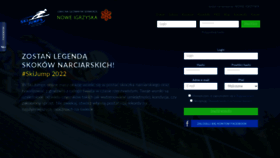 What Ski-jumps.pl website looked like in 2022 (2 years ago)
