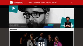 What Sputnik.de website looked like in 2022 (2 years ago)